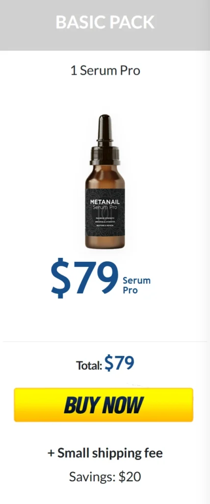 Metanail Serum Pro order 3
